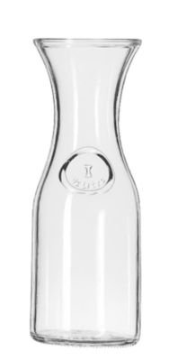 Embossed Decanter 1/2 Liter, 12 per case