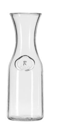Embossed Decanter 1 Liter, 12 per case