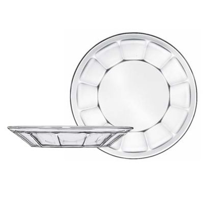 DuraTuff Soup/Deep Salad Plate 8'', 36 per case