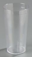 Stackable Plastic Tumbler, 12 oz. 6 Dozen per case, Clear