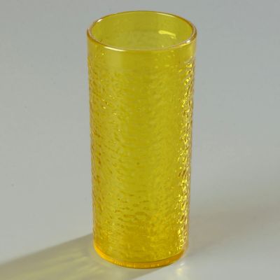 Pebble Optic Plastic Tumbler, 20 oz. Clear, 24 per case