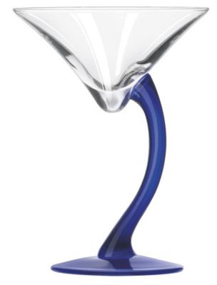 Cobalt Stem Bravura Martini 6-3/4 oz., 12 per case