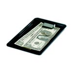 Tip Tray Black With Check Holder 4-3/8 x 7-3/4 - STOCKED ITEM