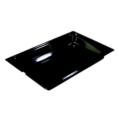 Hi-Heat Top Notch Food Pan Full Size - 2-1/2'' deep Black