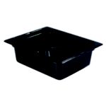 Top Notch Black Pan 4D Half Size - 10-1/4W X 12-3/4L - STOCKED ITEM