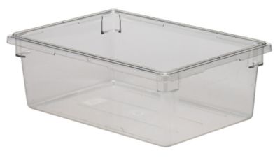 Food Storage Box 18'' x 26'' x 9'' Deep Clear