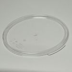 Round Storage Container, 6 & 8 Quart Lid Clear