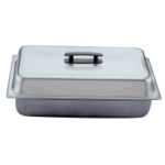 Stainless Steel Dome Cover Full Size, 3-3/4H - STOCKED ITEM