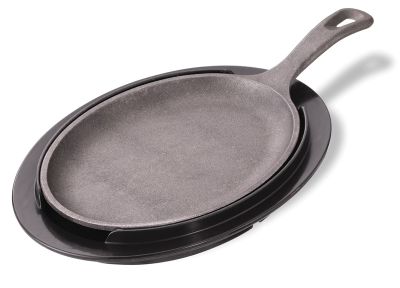 Fajita Sizzle Platter 7-1/4'' x 9-1/2'' Skillet Ea
