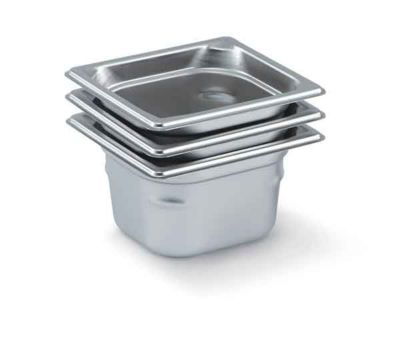 Super Pan 3 Steam Table Pan Sixth Size - 4''D