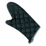 Next Day Gourmet Oven Mitt 15 Black Pyrotex Pair - STOCKED ITEM
