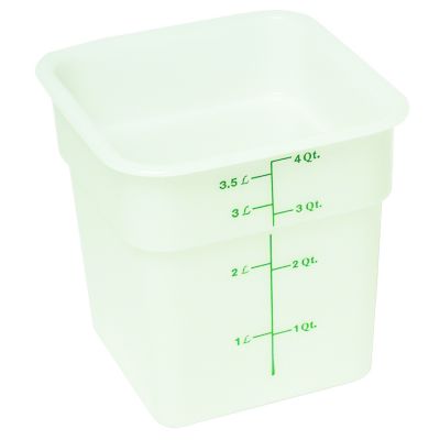 CamSquare Food Container 4 Quart White