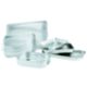 Bake & Roast Pan Satin Finish - Tapered Sides With Handles 17-5/8 x 11-3/4 x 2-7/16 - STOCKED ITEM