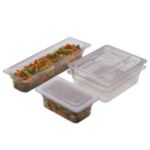 Camwear Food Pan Full Size - 2-1/2 Deep Clear - STOCKED ITEM