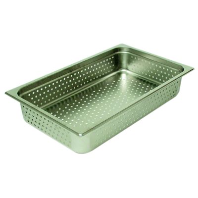 Perforated Pan Full Size- 12-3/4''W x 4''D x 20-3/4''L