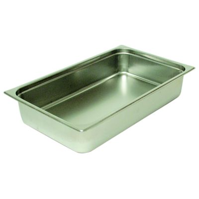 Stainless Steel Steam Hotel Pan Full Size 4''D