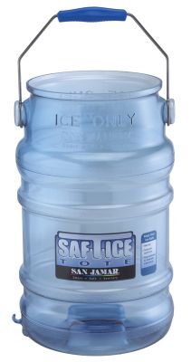 Saf-T-Ice Tote 6 Gallon (25 lb.) Capacity, 17''H