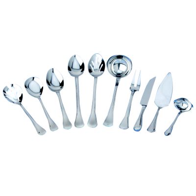 Luxor Deluxe Serving Pieces, Solid Spoon 9-3/4''