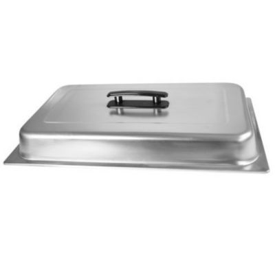 Stainless Steel Cover Dome, Full Size, 2-1/2''H