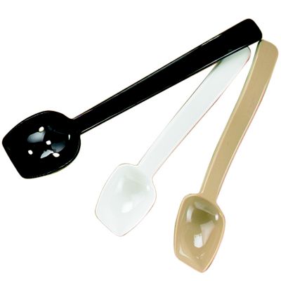Buffet Spoon Beige 10'' Perforated