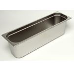 Stainless Steel Steam Hotel Pan Half Size Long 6''D