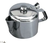18/8 Stainless Steel Squat Teapot 11 oz.