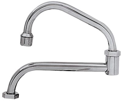 Faucet Wall Mounted Faucet With 15'' Double-Jointed Spout