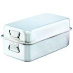 Aluminum Bakeware Roaster Bottom 20 x 11-1/8 x 5 - STOCKED ITEM