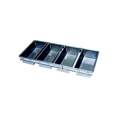 Bakeware Bread Pan 1 lb. Loaf, 4 Loaf