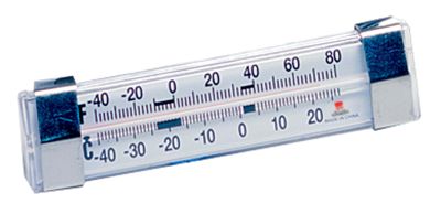 Next Day Gourmet Refrigerator/Freezer Thermometer -40&deg; to 80&deg;F, Hangs or Stands - STOCKED ITEM