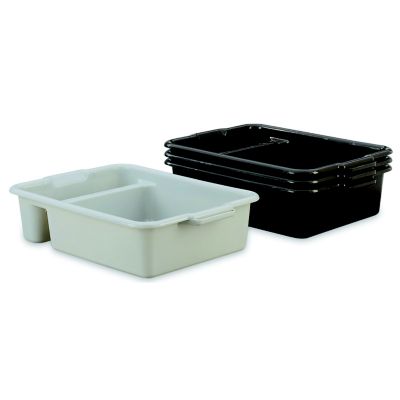 Two Compartment Grey Bus Box