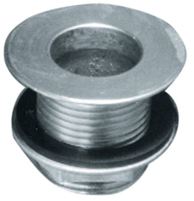 Overflow Socket 1'', Fits Cocktail Units 1''