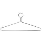 Hat & Coat Rack Closed Metal Coat Hanger, 17''W
