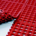 VIP-Prima Connector Matting Grease-Resistant Red - STOCKED ITEM