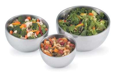 Double Wall Insulated Bowl Angled 1 Quart