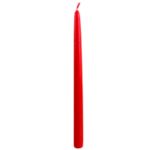 Taper Candle Red 12, 144 per case - STOCKED ITEM