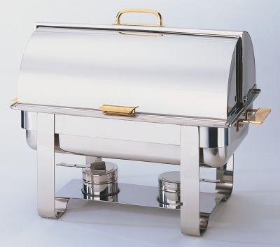 Chicago Rectangular Roll-Top Chafer 8 Quart