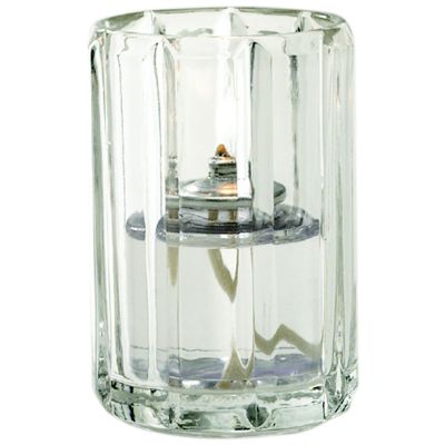 Casual Candle Lamp Mini Paragon Clear, 4''H
