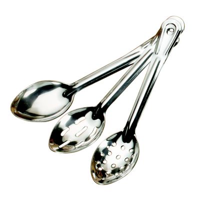 Heavy Duty Stainless Steel Spoon 11'' Solid