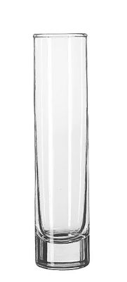 Bud Vase Cylinder, 7-1/2'', 24 per case