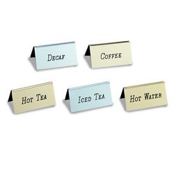 Beverage Tents Gold Coffee