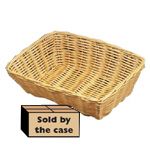 Natural Woven Baskets, Rectangular, 6'' x 9'' x 2-1/2'', 36 per case.