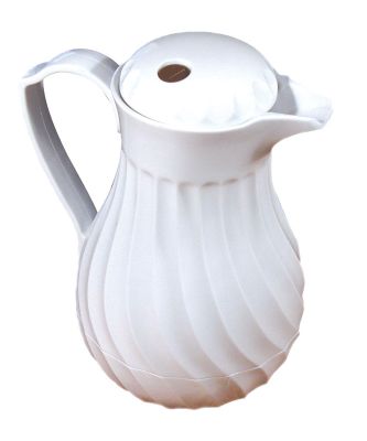 Tilt 'N Pour Swirl Server 20 oz. White