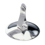 Next Day Gourmet Heavy Duty, Polished Stainless Steel Clip Retains Tension Indefinitely, 2-1/2H x 2-1/4 Base Stainless Steel 12 per case - STOCKED ITEM