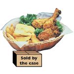 Natural Woven Baskets, Oval, 6-1/2'' x 10'' x 3'', 36 per case.