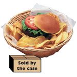 Natural Woven Baskets, Round, 8-1/4'' diameter, 2-1/4'' H, 36 per case.