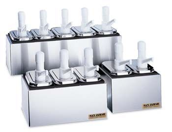 Condiment Pump Service Center 2 Well 10''W