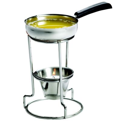 Butter Melter Chrome with handle