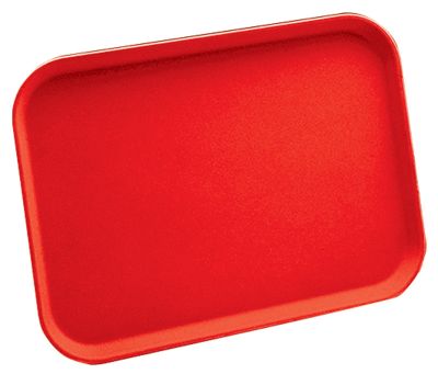 Fast Food Tray Red 10'' x 14''