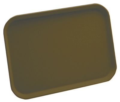 Fast Food Tray Brown 10'' x 14''